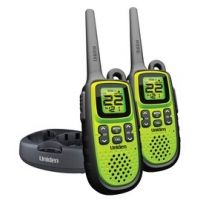 Uniden Two 28-Mile Waterproof GMRS Radios w/ Charging Cradle, 22 Channels