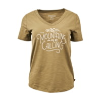 United By Blue Mountains Are Calling Short Sleeve Graphic V-Neck T-Shirt - Women's