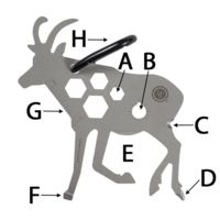 UST Antelope Tool a Long Multi-Tool