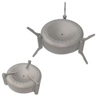 Vargo Titanium Triad Stove w/ Folding Legs T-301