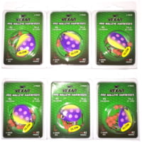 Vexan Purple Haze Six 2-Packs Glow Walleye Crawler Harness
