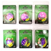 Vexan Two-fer Six 2-Packs Glow Walleye Crawler Harnesses