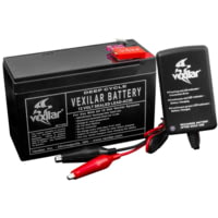 Vexilar 12 Volt/9 Amp Lead Acid Battery &amp; 1 Amp Charger System