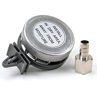 VIAIR Remote Inlet Air Filter Assembly with 6FT of 1/4in O.D. Air Line and Air Filter Elements