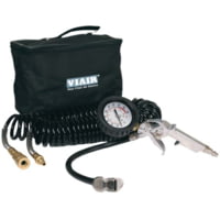 VIAIR 200 PSI Tire Inflation Kit w/2.5in Mechanical Gauge Tire Gun