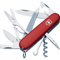 Victorinox Mountaineer Swiss Army Knife Red