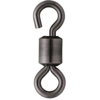 VMC Black Stainless Steel Open Eye Rolling Swivel