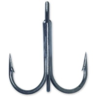 VMC Inline Treble Hook with Cone Cut Point, Forged Round Bend, Heavy Wire, Inline Eye