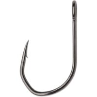 VMC TechSet Siwash Open Eye Hook, Short Shank, 2X Strong, Hi Carbon Steel, Offset Point