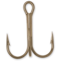 VMC Treble Hook with Cut Point, Forged, Round Bend Heavy Wire