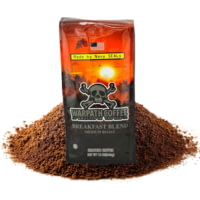 Warpath Coffee Breakfast Blend Ground Coffee, Medium Roast, Black, 2 Lb