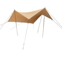 White Duck Sunshade Tarp 330 w/ Poles