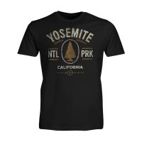 Wilder and Sons Yosemite National Park Short Sleeve Male T-Shirt