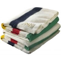 Woolrich Hudsons Bay Multi Wool 4 Point Blanket