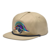 Yeti Wood Duck Flat Brim Rope Hat