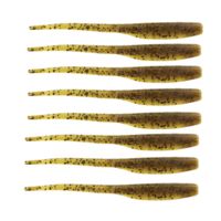 Z-man FINESSE SHADZ 4" GRN PMPKN 8PK FSHADZ4-46PK8