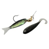Z-man FLASHBACK MINI GOLD/BLK 3/16oz CB-FBMINI316-11