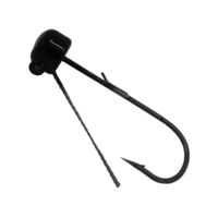 Z-man POWER FINS SHROOMZ WEEDLESS 1/6oz3PK BLK PJHW16-02PK3