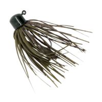 Z-man SHROOMZ MICRO FINS JIG3/16ozGRN PMPKN2PK MFJ316-02PK2