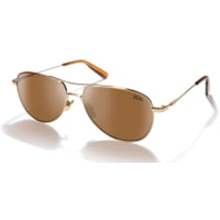 Zeal Optics Shipstern Eco-Friendly Stainless Steel Aviator Polarized Sunglasses