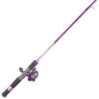 Zebco 33micro Ladies 5' 2pc UL Triggerspin Cmb 33MTL502UL.04C.NS4
