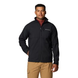 Columbia Ascender Softshell Jacket - Men's, Black, — Mens Clothing