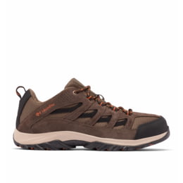 Columbia Crestwood Hiking Shoes Size 11 Amazon.com | Columbia Mens Crestwood, Camo Brown/Heatwave, 7  main image 4