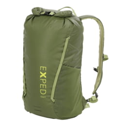Exped Typhoon 15 Backpack, Forest, 15 Liter, 7640445453387  Size: One  Size, Gender: Unisex, Weight: 380 g, Pack Application: Camping, Capacity: 15  liters  7640445453387