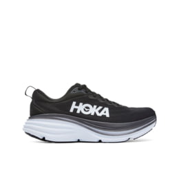 Hoka Bondi 8 Running Shoes - Mens, Black / White, 13D, — Mens Shoe