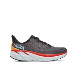 Hoka One Clifton 8‎ Road Running Shoes Men’s Sz 12.5D Hoka One One Clifton 8 Shoes Mens Size 12.5 Gray Running  main image 4