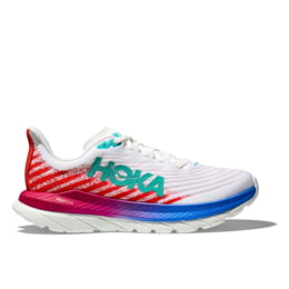 Hoka Mach 5 Running Shoes - Mens, White/Flame, 7.5D, 1127893  display picture 1