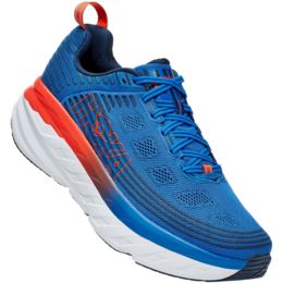 Hoka Bondi 6 majolica blue running shoes Hoka Bondi 6 majolica blue running maximalist shoes mens  main image 3