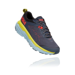 Hoka One One Challenger ATR 6 Men\'s Trail Running Shoes  Blue Orange HOKA One One Challenger ATR 6 Trail Navy Blue Orange 1106510  main image 2