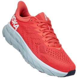 Hoka Clifton 7 Road Running Shoes - Women's, Hot — Womens Shoe