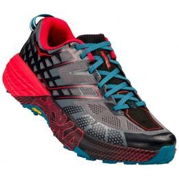Hoka Speedgoat 2 1016795 BTRRD Black True Red Running Shoes Sneakers Men Size 12 Hoka One One HOKA Speedgoat 2 Black True Red for sale | eBay main image 4
