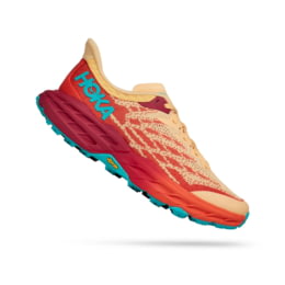 Hoka Speedgoat 5 Trailrunning Shoes - Mens, Impala/Flame, — Mens