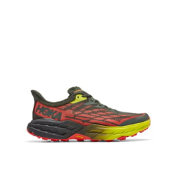 Hoka Speedgoat 5 Trailrunning Shoes - Mens, Thyme / Fiesta  display picture 3