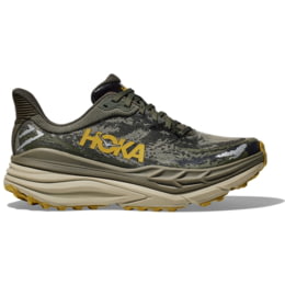 Hoka Stinson 7 Trailrunning Shoes - Men's, Olive — Mens Shoe Size