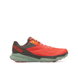 Hoka Zinal Trailrunning Shoes - Mens, Fiesta / Black Olive 