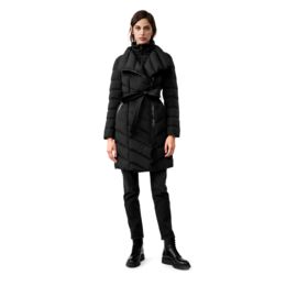 Mackage Ilena Lightweight Down Coat - Women's, Black, — Womens