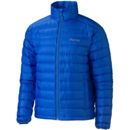 MARMOT Men’s Zeus Jacket | Down-Insulated, Water Resistant, Lightweight, Jet Black, Medium Marmot Men\u0027s Zeus Jacket