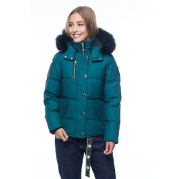 Moose Knuckles 3Q Jacket - Women's, Green Ash/Black Fox — Womens