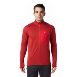 Mountain Hardwear Type 2 Fun 3/4 Zip - Men's, Void, — Mens