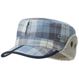 Outdoor Research Yukon Cap, Naval Blue Plaid, M, — Gender: Unisex