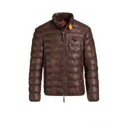 Parajumpers Ernie Leather Jacket - Men's, Brown, Extra — Mens