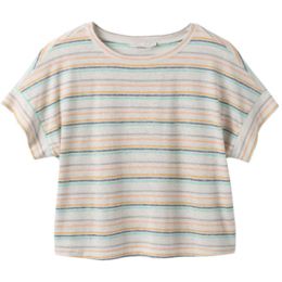 prAna Vosky Top - Women's, Stone Stripe, Extra Small, — Womens Clothing  Size: Extra Small, Sleeve Length: Tee, Age Group: Adults, Apparel Fit:  Relaxed — W11200993-SXST-XS
