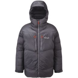 Rab Expedition 7000 Jacket, Graphene/Zinc, 2XL, — Mens Clothing 