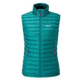 Rab Microlight Vest - Women's, Spruce/Peony, Medium, 12 — Womens
