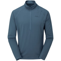 Rab Sonic Long Sleeve Zip - Mens, Orion Blue, Large, — Mens