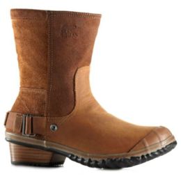 Sorel Women SOREL Slimshortie Boots Tobacco Brown Bonfire main image 1
